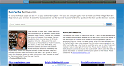 Desktop Screenshot of benfuchsarchive.com